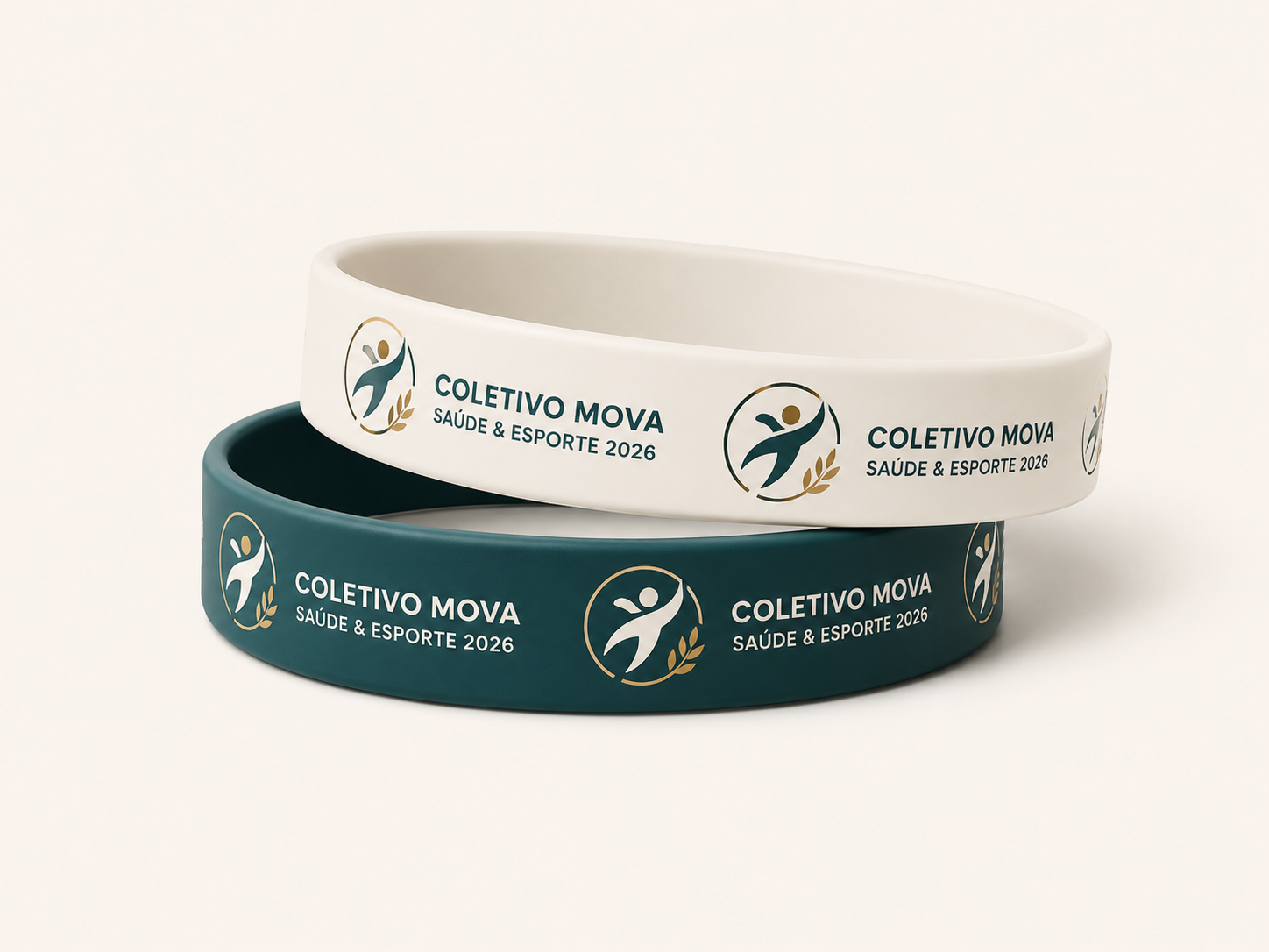 Pulseira de silicone personalizada